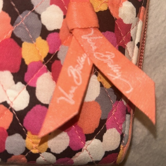 Vera Bradley multi colored  Dots long wallet. Fab color combo - Picture 11 of 14